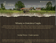 Tablet Screenshot of czapla.eu